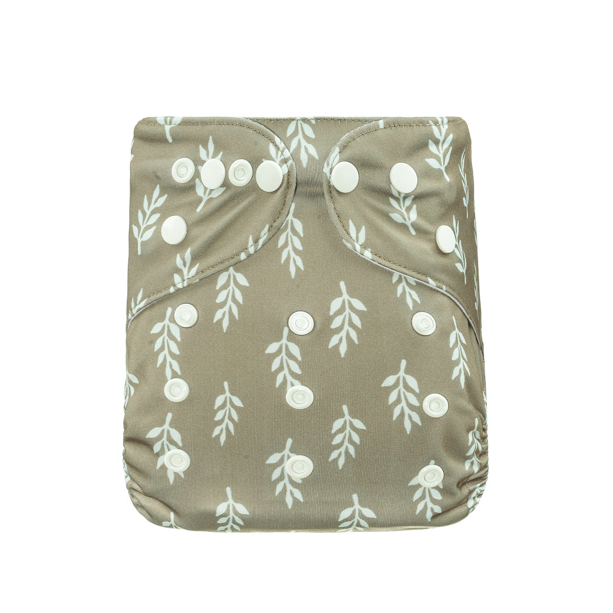 Feuilles vertes fleuries